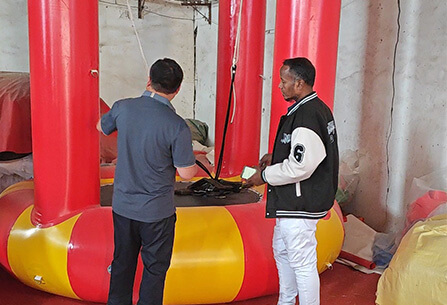 Jinzhimeng-South-Africa-client-visit-CNC-cutting-6