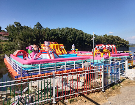 Fujian Floating Inflatable Aqua Challenge Park