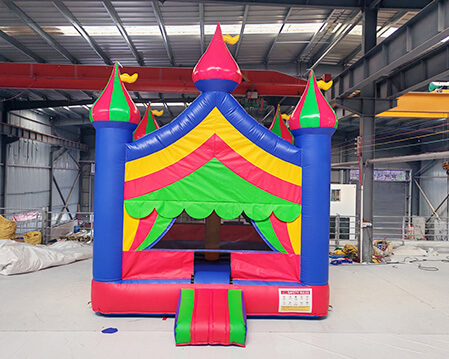 Circus Themed Inflatable Bounce House