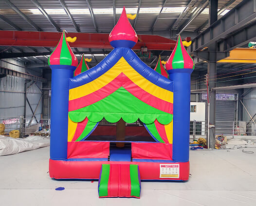 Circus Themed Inflatable Bounce House