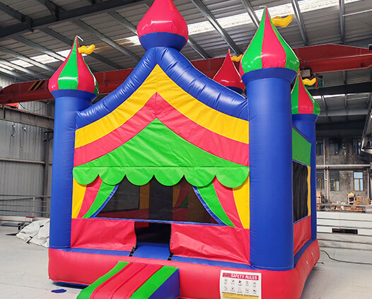 Circus Themed Inflatable Bounce House