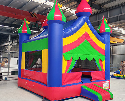 Circus Themed Inflatable Bounce House