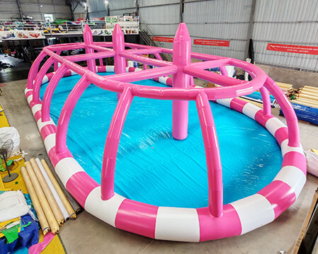 Inflatable Shaded Water Pool