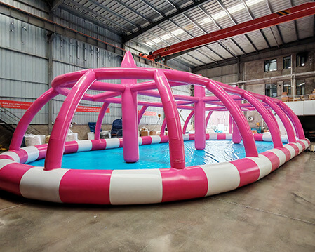 Inflatable Shaded Water Pool