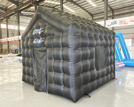 Solid Black Inflatable Tent