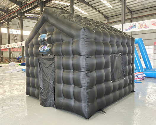 Solid Black Inflatable Tent