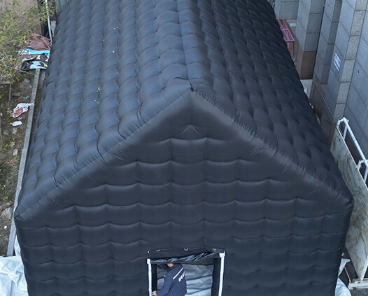 Solid Black Inflatable Tent