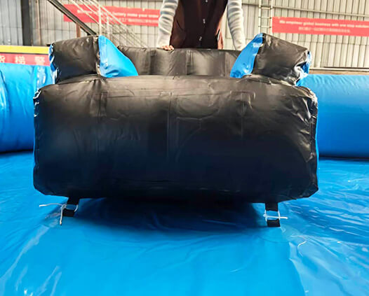 Inflatable Water Bar Sofa With Pull Curtain